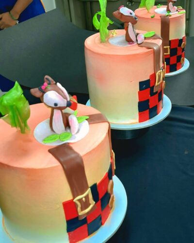 fondent cake decorating image