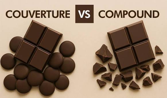 Couverture vs compound chocolate comparison